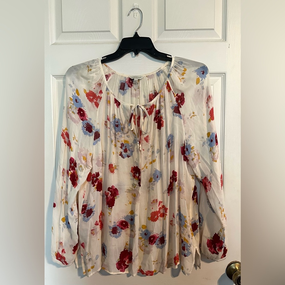 Lucky Brand Floral Blouse